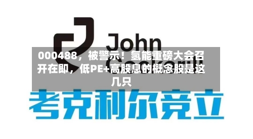 000488	，被警示！氢能重磅大会召开在即，低PE+高股息的概念股是这几只-第3张图片
