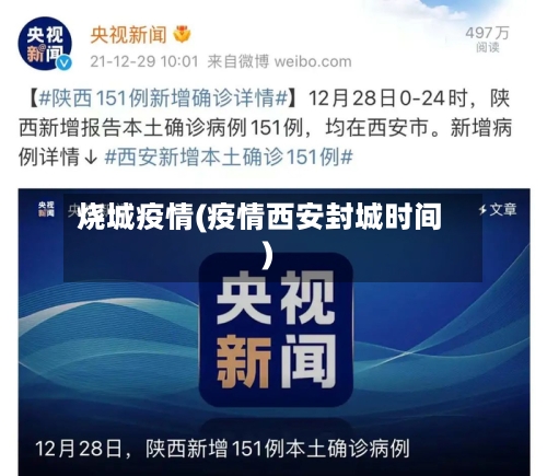烧城疫情(疫情西安封城时间)